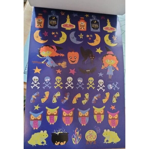 Holiday Home Bewitching Sticker Book Halloween Party 305 Count - Picture 3 of 9